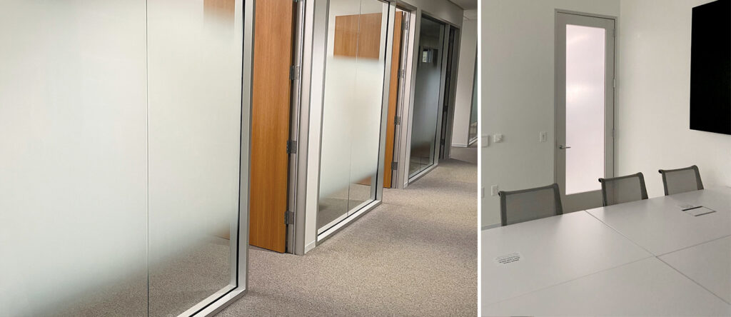 5 Ways to Use Opaque Window Film in Offices. Get a free estimate from VisualPro.